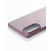 Чехол Glamour Case with MagSafe для Samsung S25 Edge deep purple