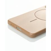 Чехол Glamour Case with MagSafe для Samsung S25 Edge desert titanium