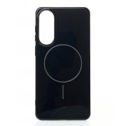 Чехол Glamour Case with MagSafe для Samsung S25 Edge black