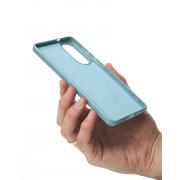 Чехол Glamour Case with MagSafe для Samsung S25 Edge wave blue