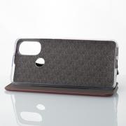 чехол-книга 360 для Motorola E40 STANDARD бордовый