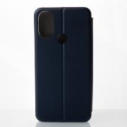 чехол-книга 360 для Motorola E40 STANDARD темно-синий