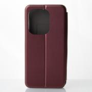 чехол-книга 360 для Xiaomi Redmi Note 13 4G STANDARD бордовый