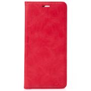 чехол-книга DC ELEGANT для Motorola G56 красный