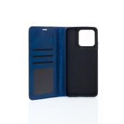 чехол-книга DC ELEGANT для Motorola G56 синий