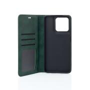 чехол-книга DC ELEGANT для Motorola G56 темно-зеленый