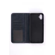 чехол-книга DC ELEGANT для Samsung A04e темно-синий