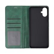 чехол-книга DC ELEGANT для Samsung A06 темно-зеленый