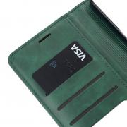 чехол-книга DC ELEGANT для Samsung A06 темно-зеленый