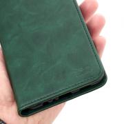 чехол-книга DC ELEGANT для Samsung A06 темно-зеленый