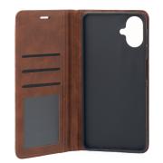 чехол-книга DC ELEGANT для Samsung A07 коричневый