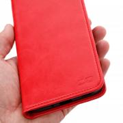 чехол-книга DC ELEGANT для Samsung A16 красный