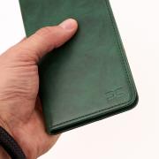 чехол-книга DC ELEGANT для Samsung A16 темно-зеленый