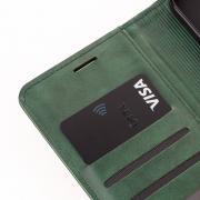 чехол-книга DC ELEGANT для Samsung A16 темно-зеленый