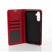 чехол-книга DC ELEGANT для Samsung A34 красный