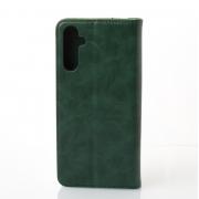 чехол-книга DC ELEGANT для Samsung A34 темно-зеленый