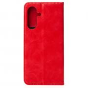 чехол-книга DC ELEGANT для Samsung A56 красный