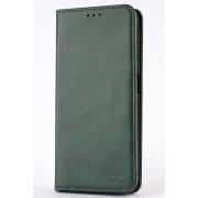 чехол-книга DC ELEGANT для Samsung M34 темно-зеленый