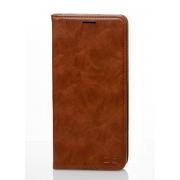 чехол-книга DC ELEGANT для Xiaomi Redmi 12 коричневый