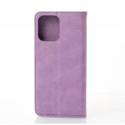 чехол-книга DC ELEGANT для Xiaomi Redmi 12 сиреневый