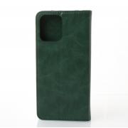 чехол-книга DC ELEGANT для Xiaomi Redmi 12 темно-зеленый