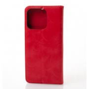чехол-книга DC ELEGANT для Xiaomi Redmi 12C красный