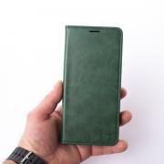 чехол-книга DC ELEGANT для Xiaomi Redmi 13C 4G / Poco C65 темно-зеленый