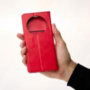 чехол-книга DC ELEGANT для Xiaomi Redmi 14C красный