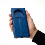чехол-книга DC ELEGANT для Xiaomi Redmi 14C синий