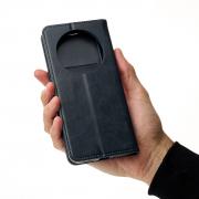 чехол-книга DC ELEGANT для Xiaomi Redmi 14C темно-синий