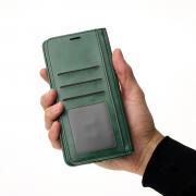чехол-книга DC ELEGANT для Xiaomi Redmi 14C темно-зеленый