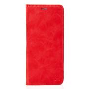 чехол-книга DC ELEGANT для Xiaomi Redmi 15 (171 mm) красный