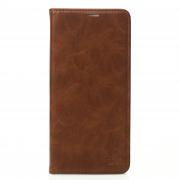 чехол-книга DC ELEGANT для Xiaomi Redmi Note 12 4G коричневый