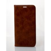 чехол-книга DC ELEGANT для Xiaomi Redmi Note 13 Pro 5G коричневый