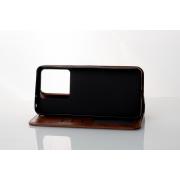 чехол-книга DC ELEGANT для Xiaomi Redmi Note 13 Pro 5G коричневый