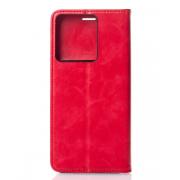 чехол-книга DC ELEGANT для Xiaomi Redmi Note 13 Pro 5G красный