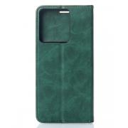 чехол-книга DC ELEGANT для Xiaomi Redmi Note 13 Pro 5G темно-зеленый