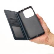 чехол-книга DC ELEGANT для Xiaomi Redmi Note 14 5G темно-синий