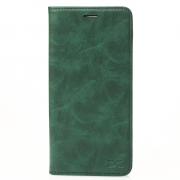 чехол-книга DC ELEGANT для Xiaomi Redmi Note 14 Pro 5G темно-зеленый