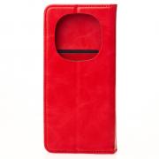чехол-книга DC ELEGANT для Xiaomi Redmi Note 14 Pro 5G красный