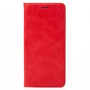 чехол-книга DC ELEGANT для Xiaomi Redmi Note 14 Pro Plus 5G красный