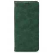 чехол-книга DC ELEGANT для Xiaomi Redmi Note 14 Pro 4G Global темно-зеленый