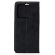 чехол-книга DC ELEGANT для Xiaomi Redmi Note 14 4G (163 mm) черный