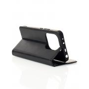 чехол-книга DC ELEGANT для Xiaomi Redmi Note 14 4G (163 mm) черный