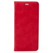 чехол-книга DC ELEGANT для Xiaomi Redmi Note 14 4G (163 mm) красный