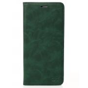 чехол-книга DC ELEGANT для Xiaomi Redmi Note 14 4G (163 mm) темно-зеленый