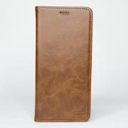 чехол-книга DC ELEGANT для Motorola G86 коричневый