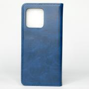 чехол-книга DC ELEGANT для Motorola G86 синий