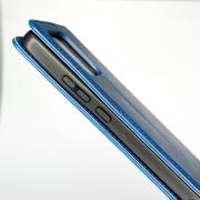 чехол-книга DC ELEGANT для Motorola G86 синий