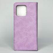 чехол-книга DC ELEGANT для Motorola G86 сиреневый